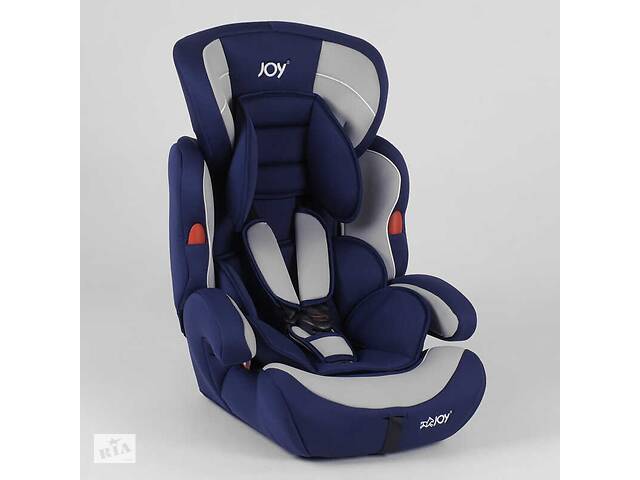 Автокрісло JOY NB-5222 універсальне (9-36 кг) з бустером Blue/Grey (89419)