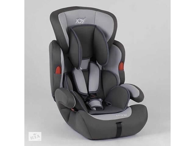 Автокресло JOY NB-6002 универсальное (9-36 кг) с бустером Grey (89414)