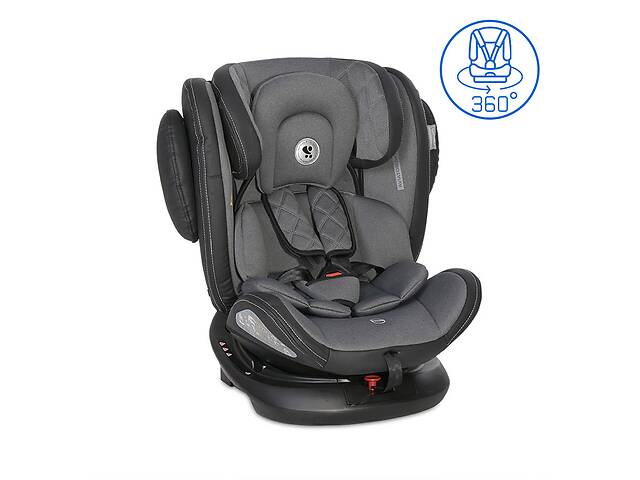 Автокресло Lorelli Aviator + sps + isofix (0-36 кг) Темно-серый