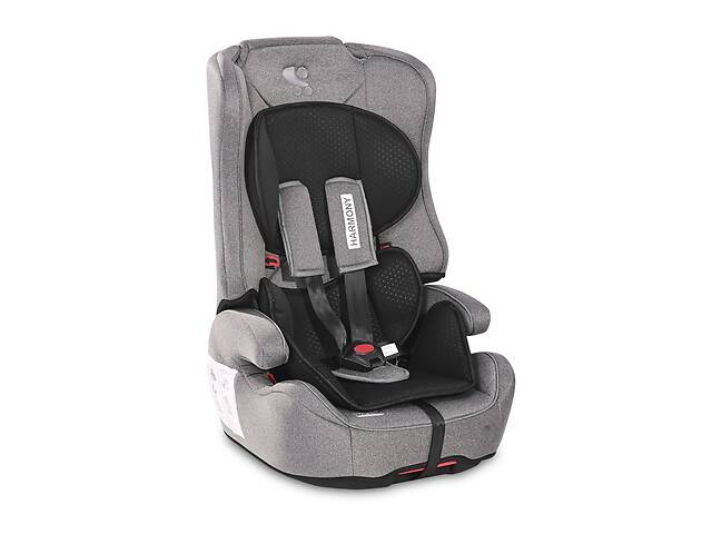 Автокресло Lorelli Harmony isofix (9-36 кг) Серый с черным