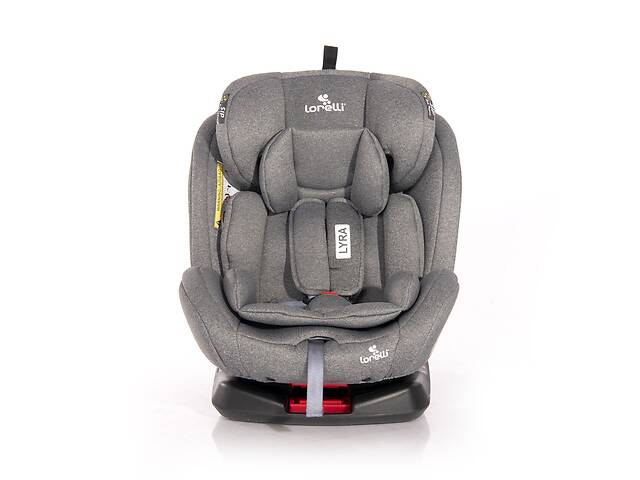 Автокресло Lorelli Lyra Isofix (0-36 кг) Серый