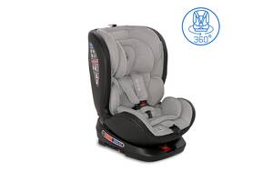 Автокресло Nebula Isofix (0-36 кг) Grey Leather