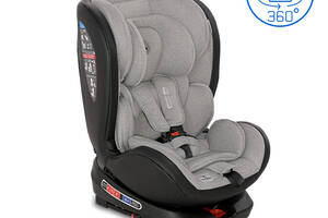 Автокресло Nebula Isofix (0-36 кг) Grey Leather