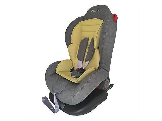 Автокрісло Welldon Smart Sport Isofix сірий з оливковим (BS02N-TT95-002)