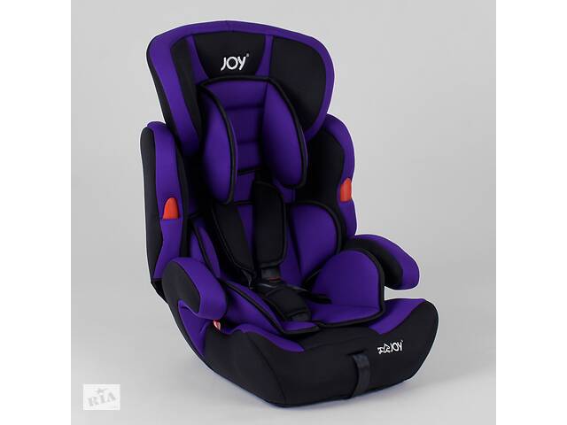 Автокресло JOY NB-9777 (4) цвет черно-фиолетовый, универсальное от 9 до 36 кг