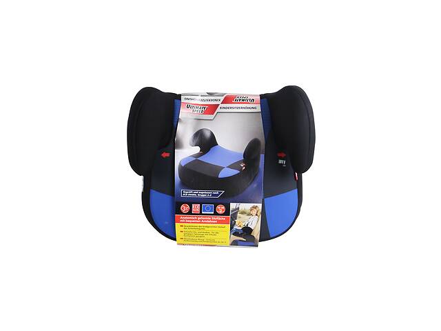 Детское автокресло бустер Ultimate SPEED Черный-Синий LI-110345