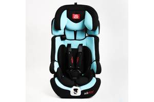 Детское автокресло JOY ISOFIX 1/2/3 9-36 кг Black and turquoise (110867)