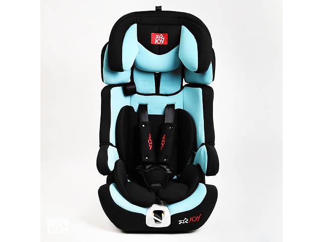 Детское автокресло JOY ISOFIX 1/2/3 9-36 кг Black and turquoise (110867)