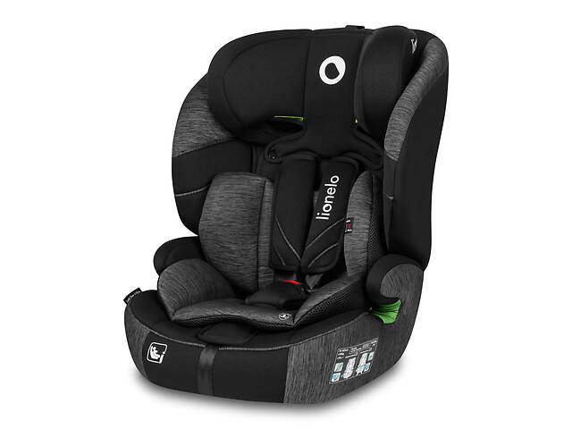 Детское автокресло Lionelo LEVI ONE I-SIZE BLACK GREY