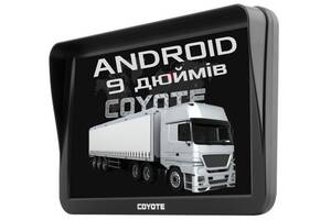 Gps навигатор для Андроид 9 дюймов Coyote 1050 Master PRO карты 2021 года для грузовиков TIR и больших легковых авто