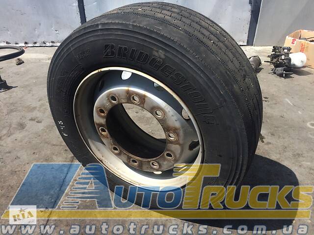 Колесо: шина 355 / 50R22. 5, диск 11. 75 Б / у для DAF, Renault для Scania