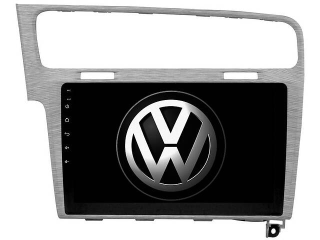 VW Golf 7 штатна магнітола Dakota 9018 PremiumSound на Android 8 DSP IPS 10' RAM 4Gb ROM 64GB SC9853 сіра