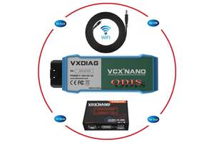 VXDIAG VCX NANO WIFI/USB для диагностики всех систем Audi/Skoda/Seat (Vas5054A) ODIS