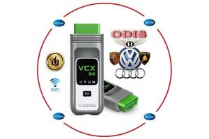 VXDIAG VCX SE для VW DOIP WIFI/USB диагностики Audi/Skoda/Seat (Vas5054A) OBD