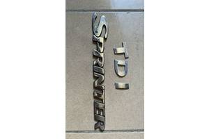 Подержанная эмблема на заднюю правую дверь + буквы для Mercedes Sprinter