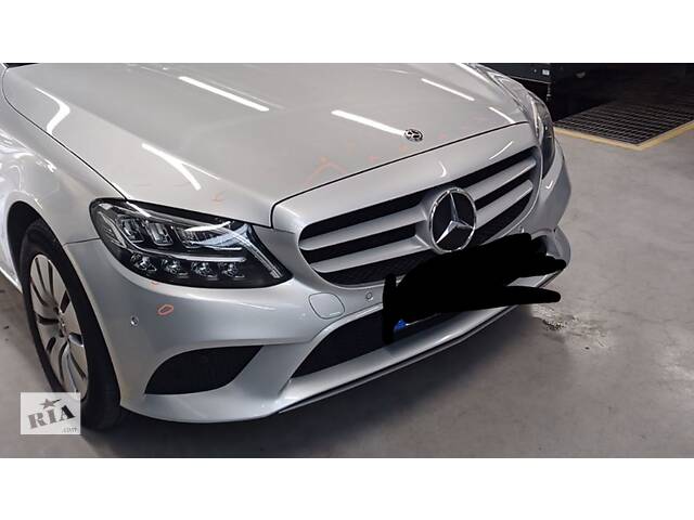 Б/у бампер передний A205 885 1101 для Mercedes C-class W205 2018-2021 - Фото 9