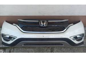 Подержанный бампер передний для Honda CR-V iv рестайл.