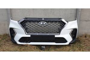 Подержанный бампер передний для Hyundai Tucson iii n line