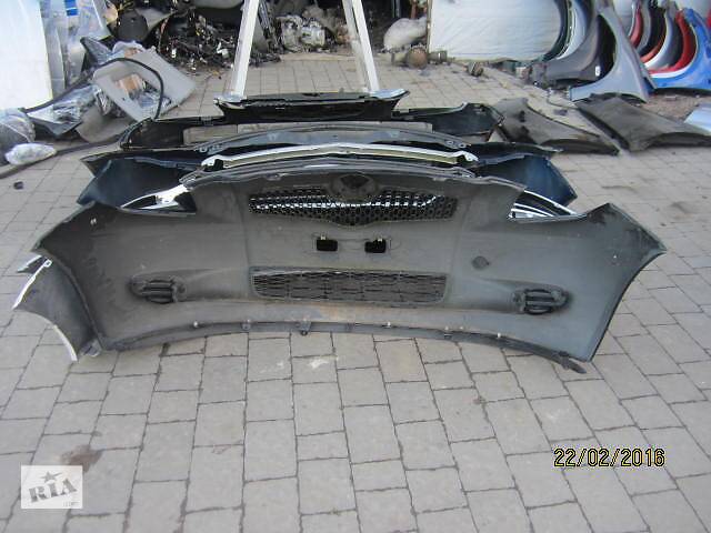 Применяемый бампер передний для Toyota Yaris 2006-2009 гг под покраску - Фото 3