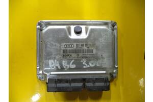 Б/у блок управления двигателем для Audi A4 (B6) (3,0) (2000-2004) (0261207839) (8E0909559H)