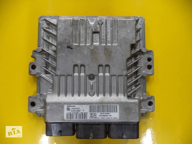 Б/у блок управления двигателем для Citroen C4 (1,6 HDi) (2010-2017) 9676760880 (HW9666681180) (S180123001E)