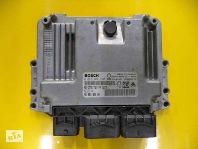 Б/у блок управления двигателем для Peugeot 207 (1,4) (2006-2013) 0261S05190 (9666382080)