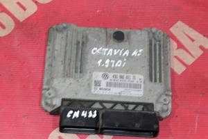 Б/у блок управления двигателем для Skoda Octavia A5 1.9 TDi ( 03G906021TG, 0281014715 )