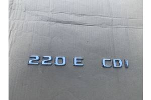 Вживаний емблема для Mercedes 220 2008 = 220 E CDI = задня