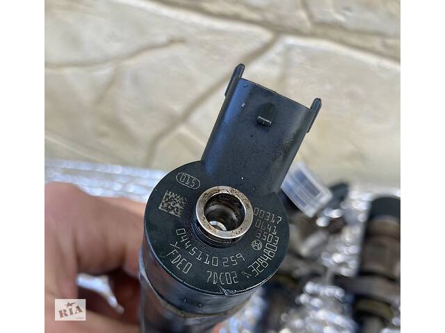 Подержанная форсунка для Citroen Jumpy 1.6 HDI 0445110259 BOSCH (2007-2016) проверены на стенде, один месяц гарантии - Фото 4