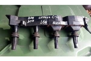 Б/у катушка зажигания для Citroen C4 1.6 бензин( 9636337880)