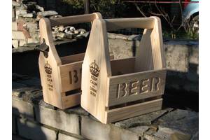 Ящики для пива з дуба та ясена