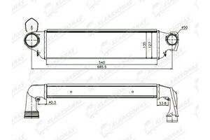Інтеркулер 3 (E46)- 09.2001-03.2005