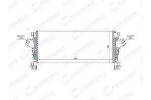 Интеркулер ZAFIRA TOURER (C)- 01.2012 -