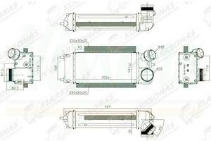 Інтеркулер FIESTA VI- 08.2008 - 12.2012