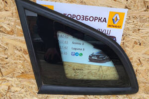 Заднє ліве скло в кузов Renault Megane 3 (Рено Megane ІІІ)