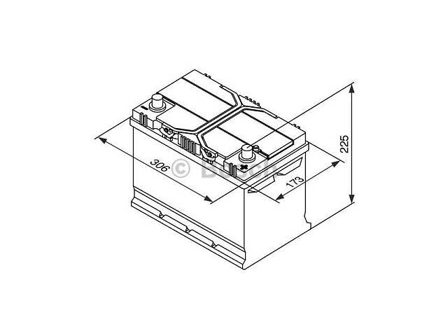 Аккумулятор Bosch 0 092 S40 280 (95 А/ч)