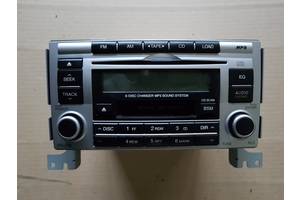 Б/у автомагнитола для Hyundai Santa Fe. Radio assy - electronic tune radio (radio + cassette + cd + mp3)