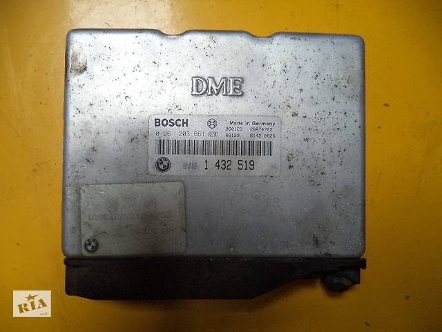 Б/у блок управления двигателем для BMW 3 Series (E36) (1,8) (1991-1998) 0261203661 (1432519)