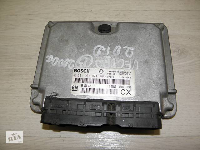 Б/у блок управления двигателем для Opel Vectra B 2.0T D 0281001874 89136119