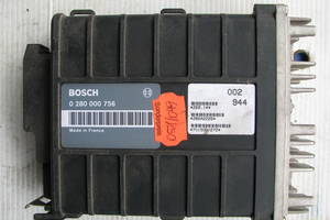 Б/у блок управления двигателем Fiat Tempra/Tipo/Uno 1.4i 8V 160A1.046 1989-1996, BOSCH 0280000756 -арт№7334-