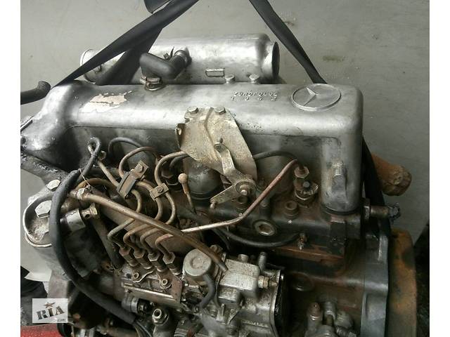 Двигатель 2.4D OM616 Mercedes MB100 88-92 - Фото 3