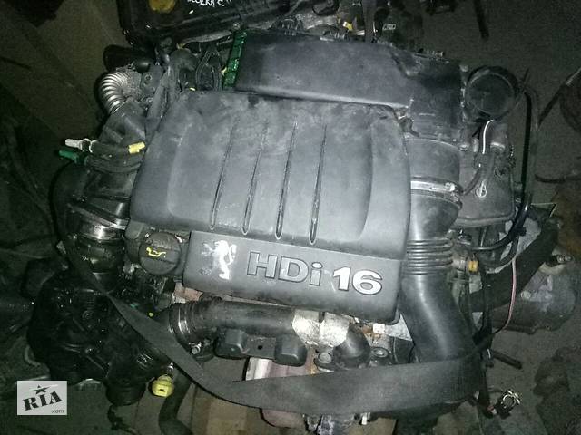 Б/у двигун для Peugeot 308 1.6HDI (DV6TED4) 2009
