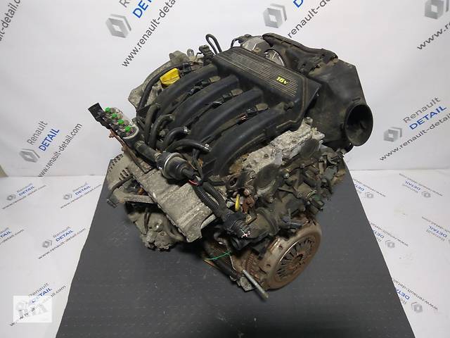 Б/у двигун для Renault Clio Grandtour 2009-2012 1.6 Бензин k4m 6830 - Фото 7