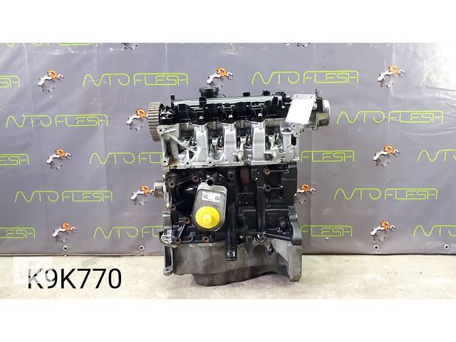 Б/у двигун K9K770, 1.5 dCi, Euro 5 для Dacia/ Nissan/ Renault