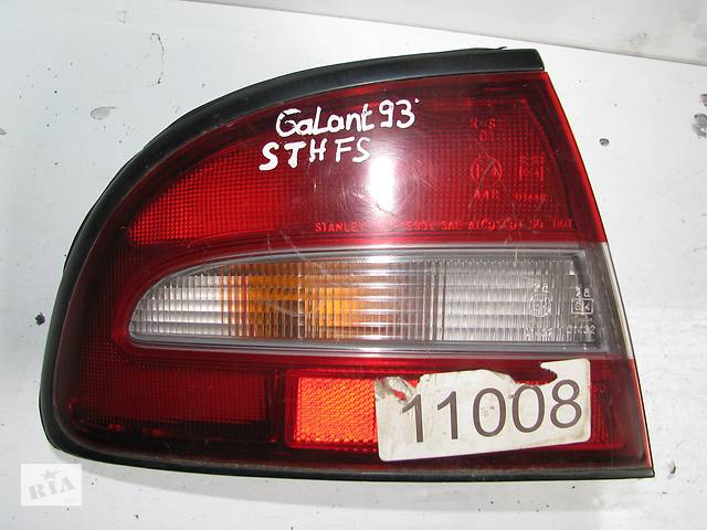 Б/у фонарь задний л/п Mitsubishi Galant VII E5 сед 1992-1998, STANLEY 043-1593 -арт№5478-