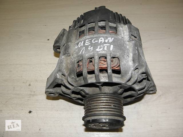 Б/у генератор/щетки для Renault Laguna I 1.9 DCI 1.9 DTI (1997-2001) 120A