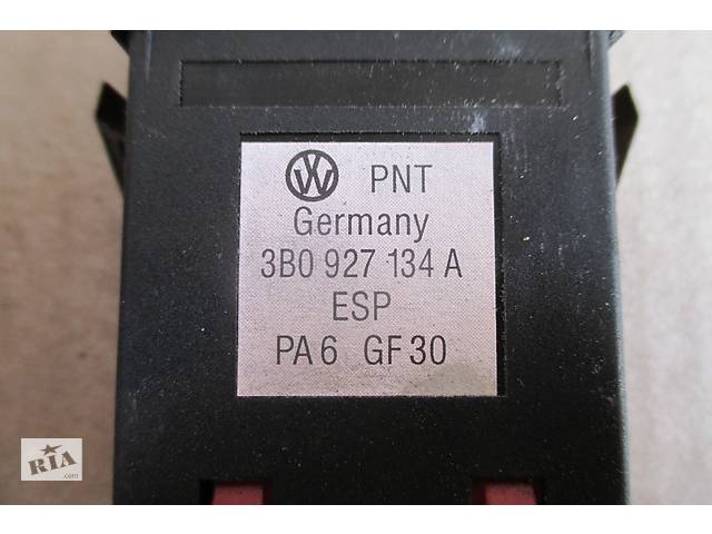 Б/у кнопка ESP для Volkswagen Passat B5 3B0927134A.