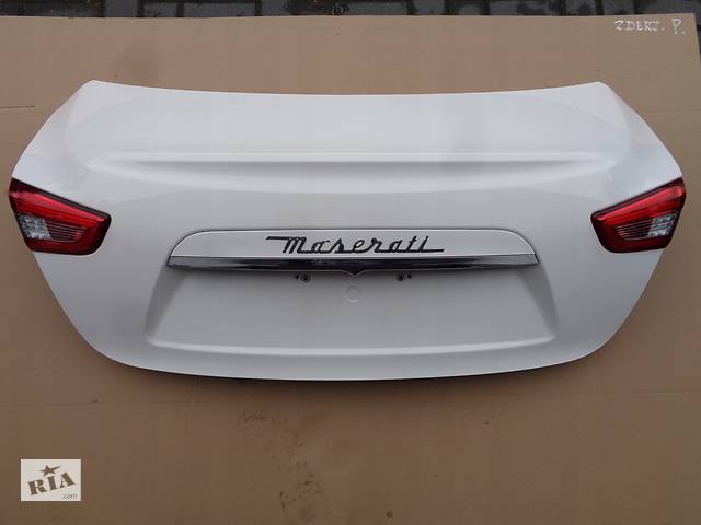Б/у крышка багажника для Maserati Ghibli 2013-2019