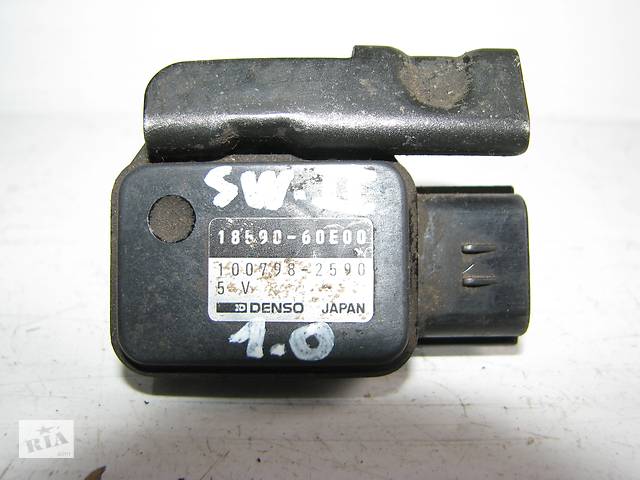 Б/у мапсенсор Suzuki Swift II/III 1.0i 3ц 6кл G10A/1.3i 8кл G13BA 1992-2001, 18590-60E00, DENSO 10079 -арт№3661-