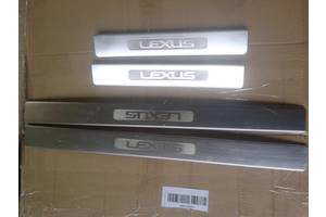 Б/у накладка порога хром накладки порогов для Lexus GS 2005-2011г цена за 1шт